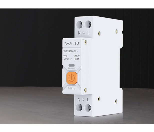 Avatto Inteligentny bezpiecznik z WIFI WCB16 - 1510594 - zdjęcie 4
